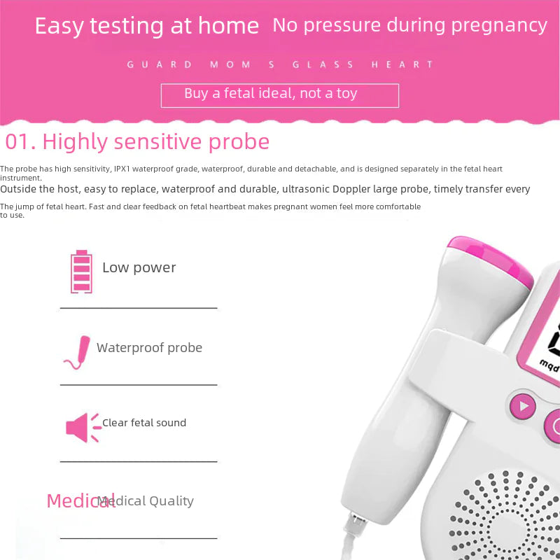 Home Fetal Heart Rate Doppler