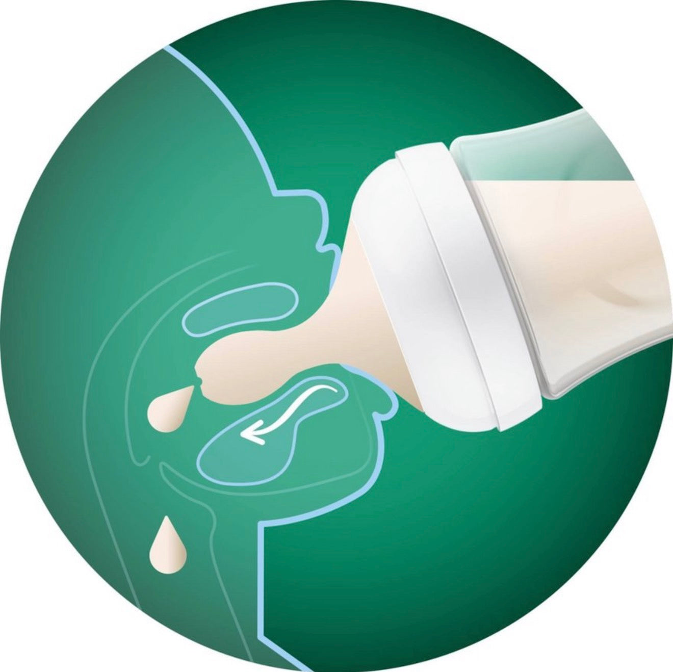 Philips Avent Natural Glass Baby Bottles (8 oz, 3-Pack)