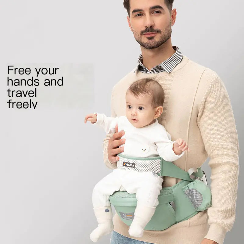 Multifunctional Strap on Baby Carrier