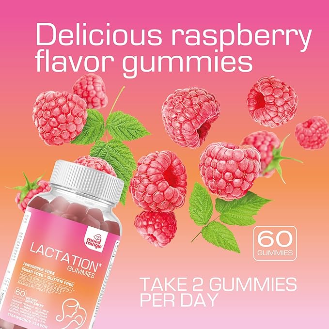 Mood Mingle Lactation and Postpartum Support Gummies
