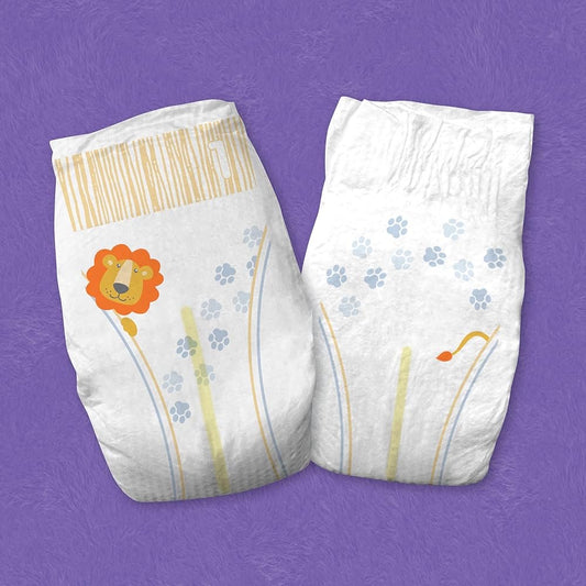 Cuties | Skin Smart, Absorbent & Hypoallergenic Diapers with Flexible & Secure Tab
