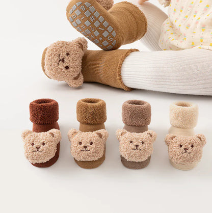 Teddy Bear Baby Socks