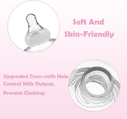 Breastfeeding Nipple Shields | Support for Latch Difficulties & Sensitive Nipples (2 Pack)