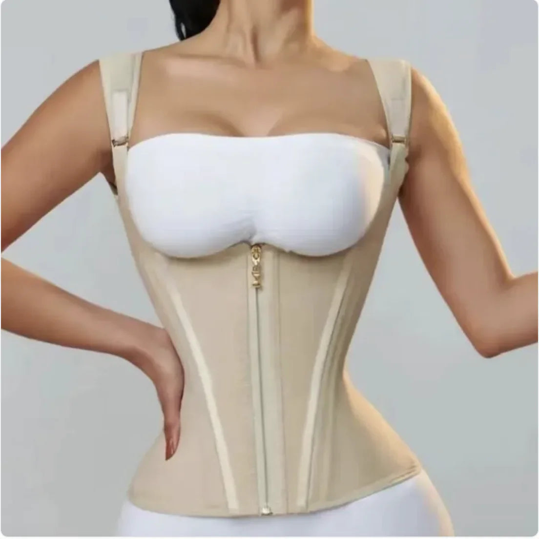 Waist Training Vest with Zipper