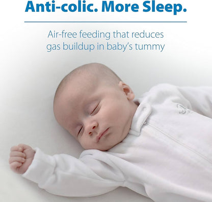 Dr. Brown's Natural Flow Anti-Colic Options+ Narrow Glass Baby Bottle