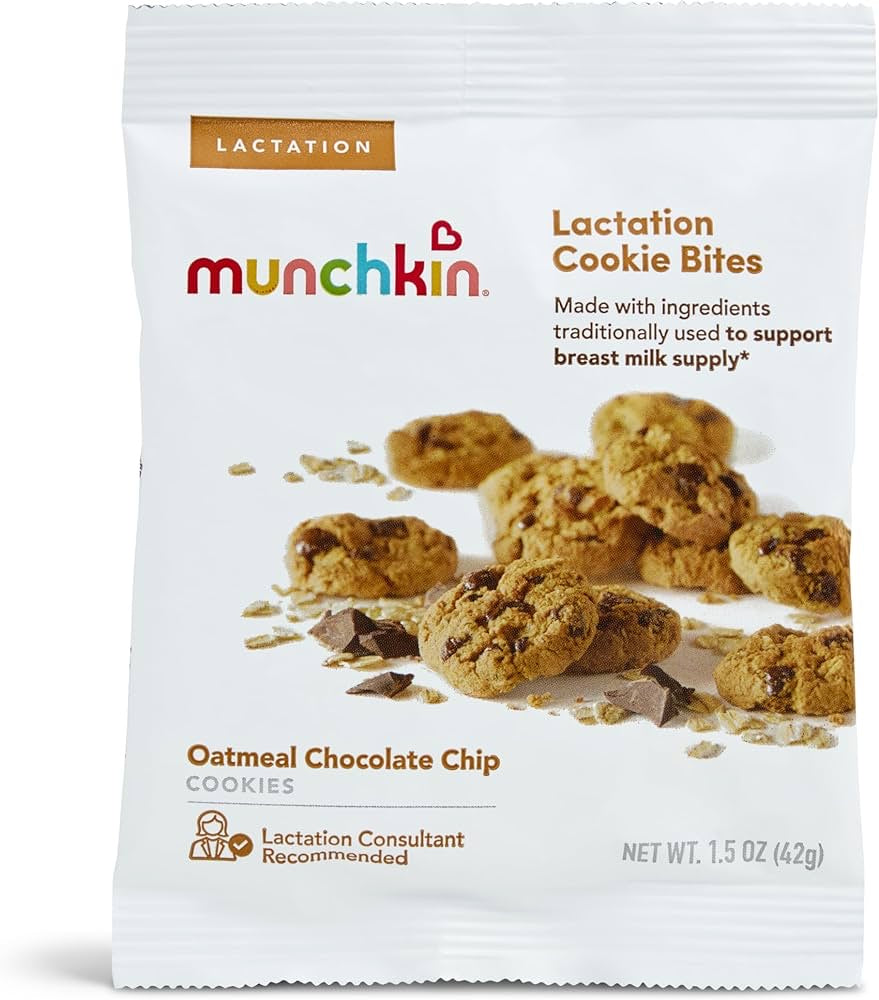 Munchkin Milkmakers® Lactation Cookie Bites – Oatmeal Chocolate Chip