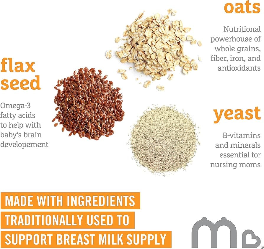 Munchkin Milkmakers® Lactation Cookie Bites – Oatmeal Chocolate Chip