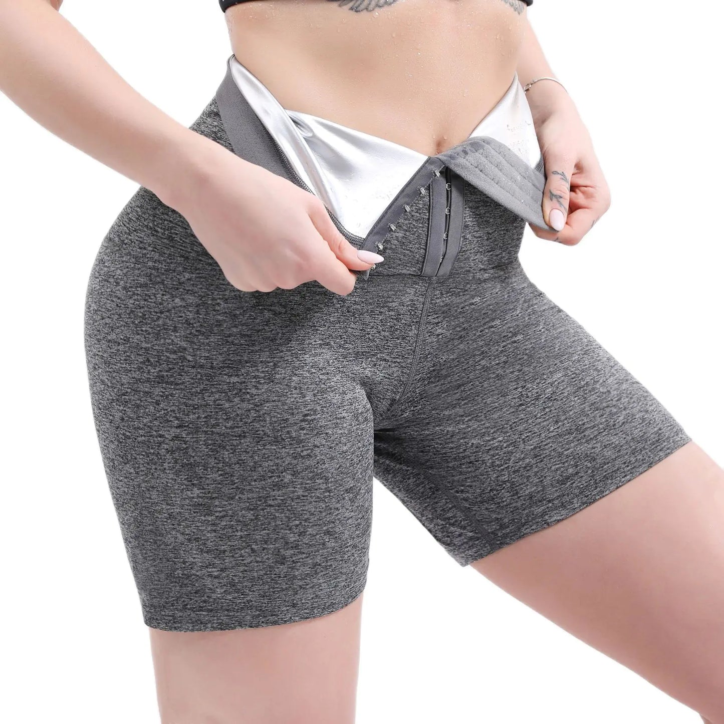 High-Waist Shaping Sauna Leggings