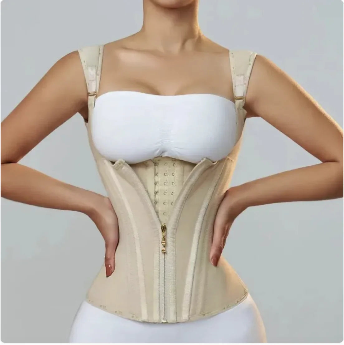 Waist Training Vest with Zipper