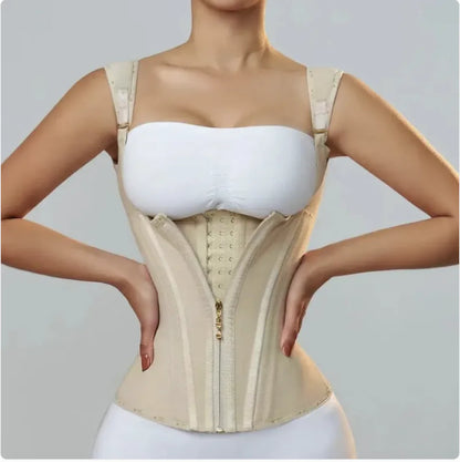 Waist Training Vest with Zipper