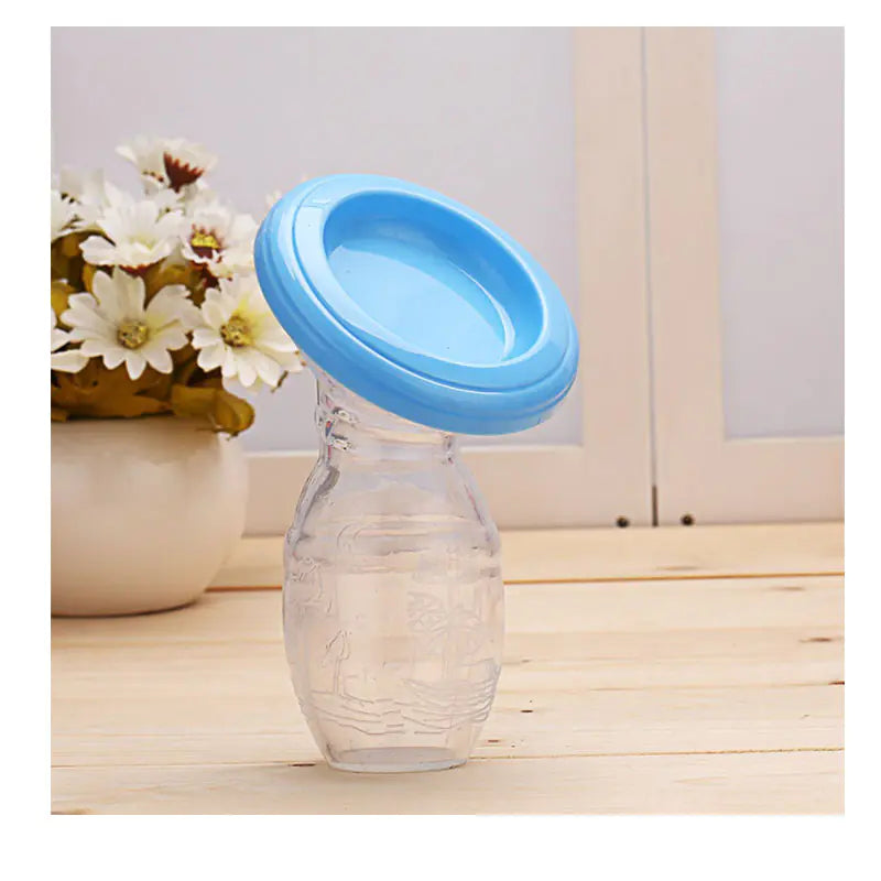 Full Silicone Manual Breast Pump for Milk Collection