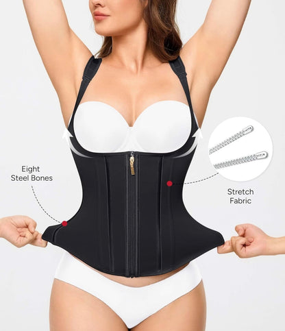 Waist Training Vest with Zipper
