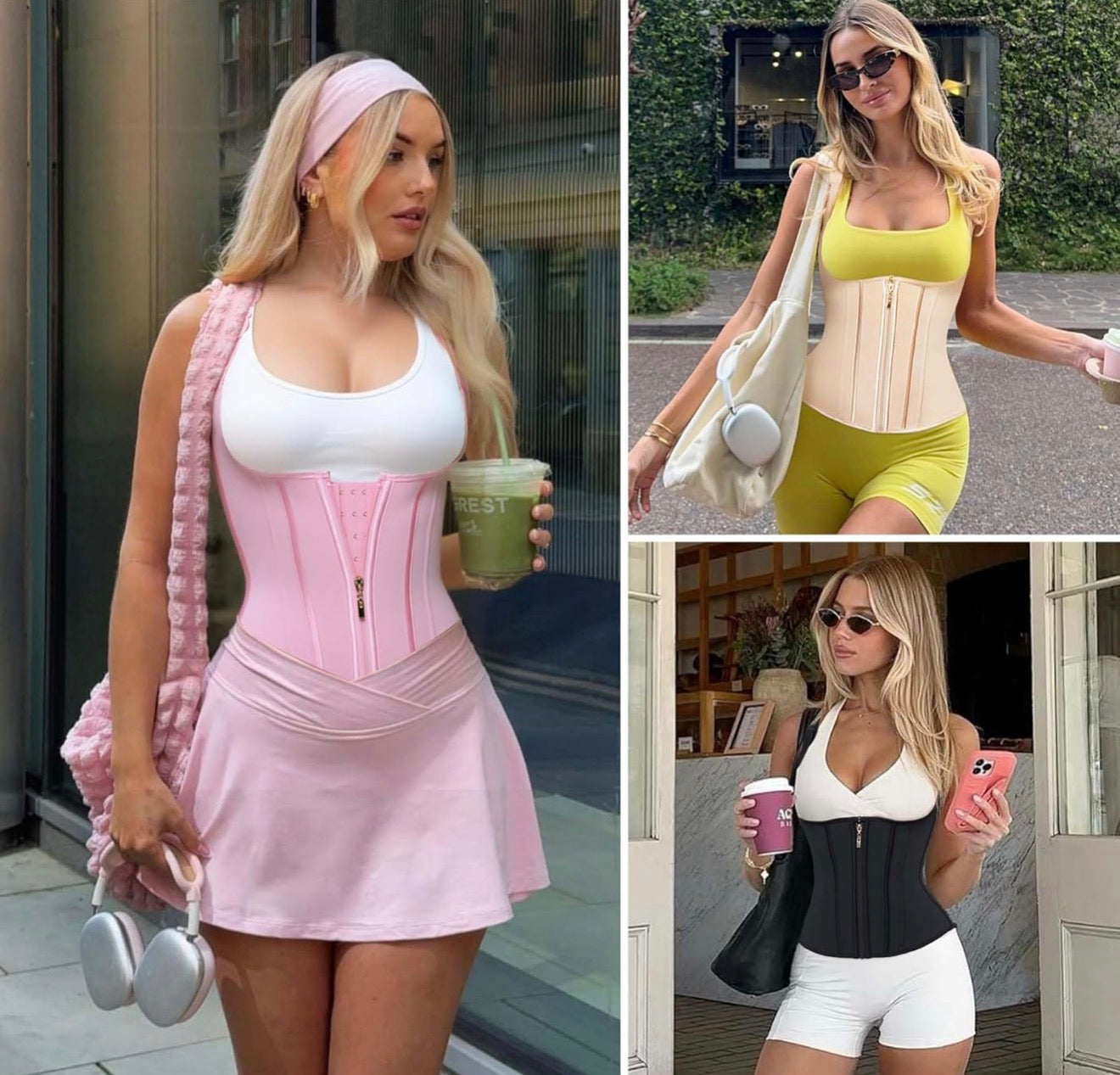 Waist Training Vest with Zipper