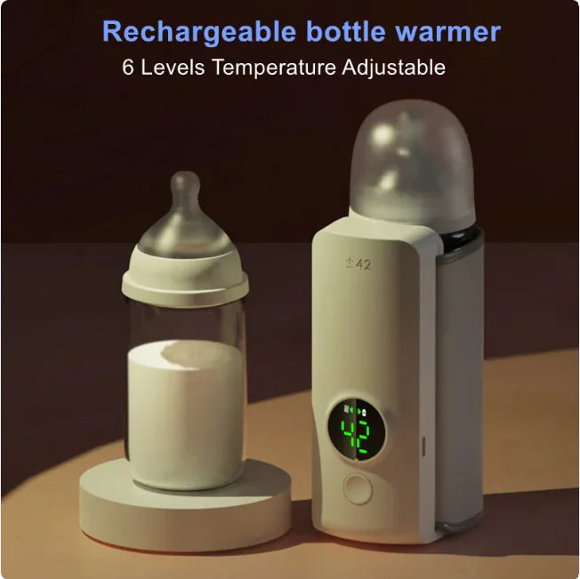 Portable Rechargable USB Baby Bottle Warmer