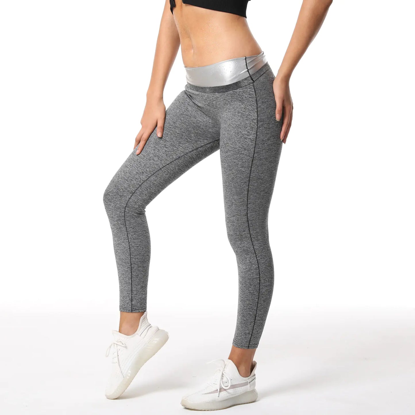 High-Waist Shaping Sauna Leggings
