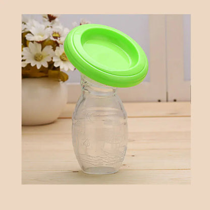 Full Silicone Manual Breast Pump for Milk Collection