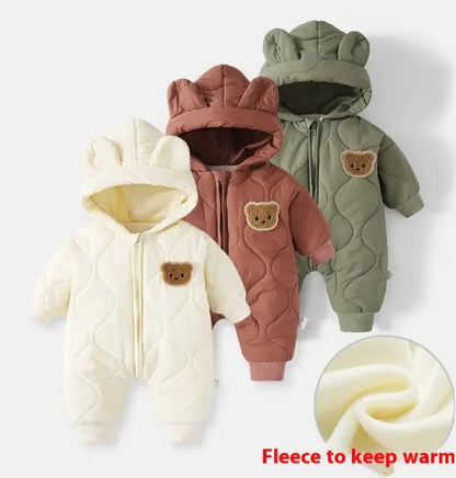 Fleece Lined Winter Jumpsuit